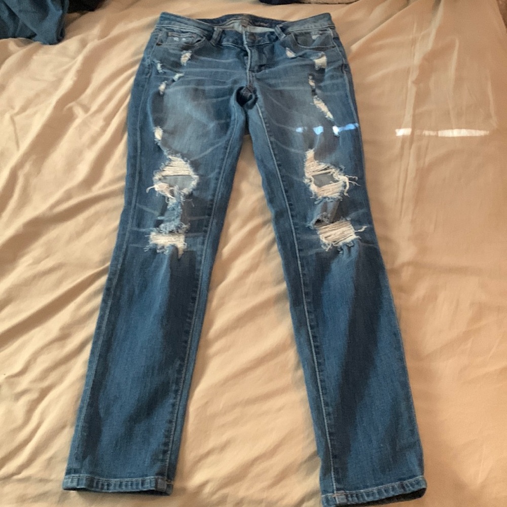 Soho boyfriend jeans skinny straight leg